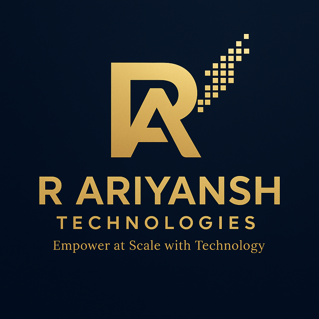 R AriYansh Technologies Logo - IT Consulting and Digital Solutions